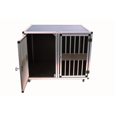 Ravenstein Hundekäfig / Aufbewahrungsbox groß auf Rädern