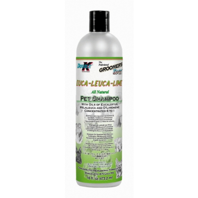 Hundeshampoo Double K Euca Leuca Lime, antiparisitär, 473 ml