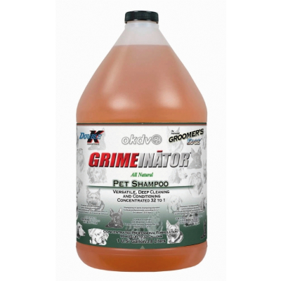 Hundeshampoo Double K Grimeinator, Konzentrat, 1:32, stark reinigend, 3,8 L