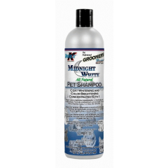 Hundeshampoo Double K Midnight White, 473 ml