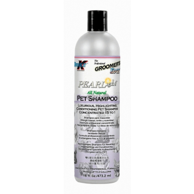 Hundeshampoo Double K Pearlight, glanz, 473 ml