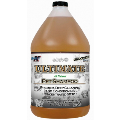 Hundeshampoo Double K Ultimate Shampoo, Konzentrat 1:50, stark reinigend, 3,8 L