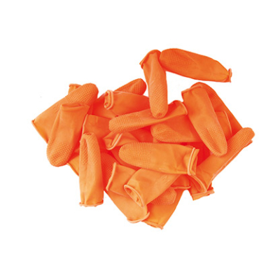Fingercondome extra lang, orange, 25 Stück, medium