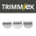 Trimm-EX, Unterwollentferner, breit, mittlere Zahnung