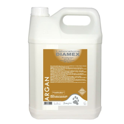 Hundeshampoo Diamex Argan, 5 L