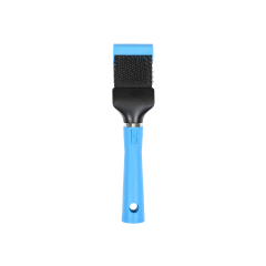 Show Tech flex groom slicker, single firm, blau