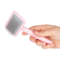 Show Tech smooth touch slicker brush, pink