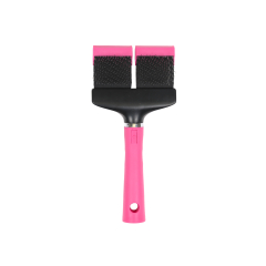 Show Tech flex groom slicker, double soft, pink