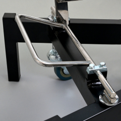 Trimmtisch grotec Tournament, beleuchtet, elektrisch höhenverstellbar, schwarz