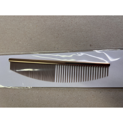 grotec half moon comb, 16,5 cm, rosegold