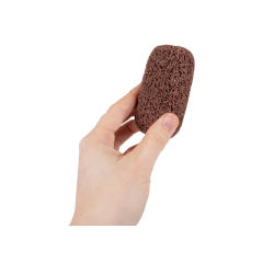 Show Tech Groom Stone Dark Brown, 8 x 4 x 3 cm