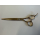 grotec gold line, gerade, ca. 19 cm, 7,5", gold