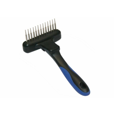 Show Tech (39), Entwirrungsharke 1 reihig, dreh- und versenkbare Zinken, 9 cm breit