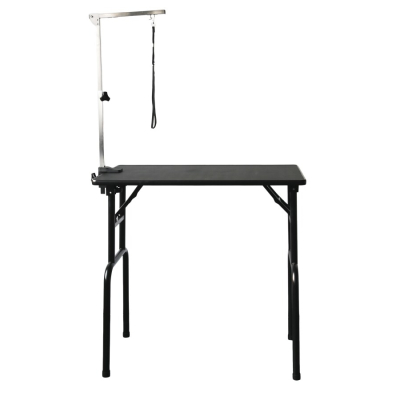 grotec black mobiler Trimmtisch 95 x 55 x 98 cm, schwarz