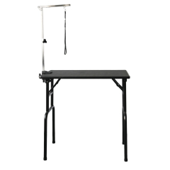 grotec black mobiler Trimmtisch 95 x 55 x 98 cm, schwarz