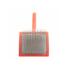 Chris Christensen, Slicker Brush, Big G, medium, coral