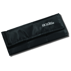 Scherkopfrollmappe für 9 Scherköpfe, schwarz, Kunstleder